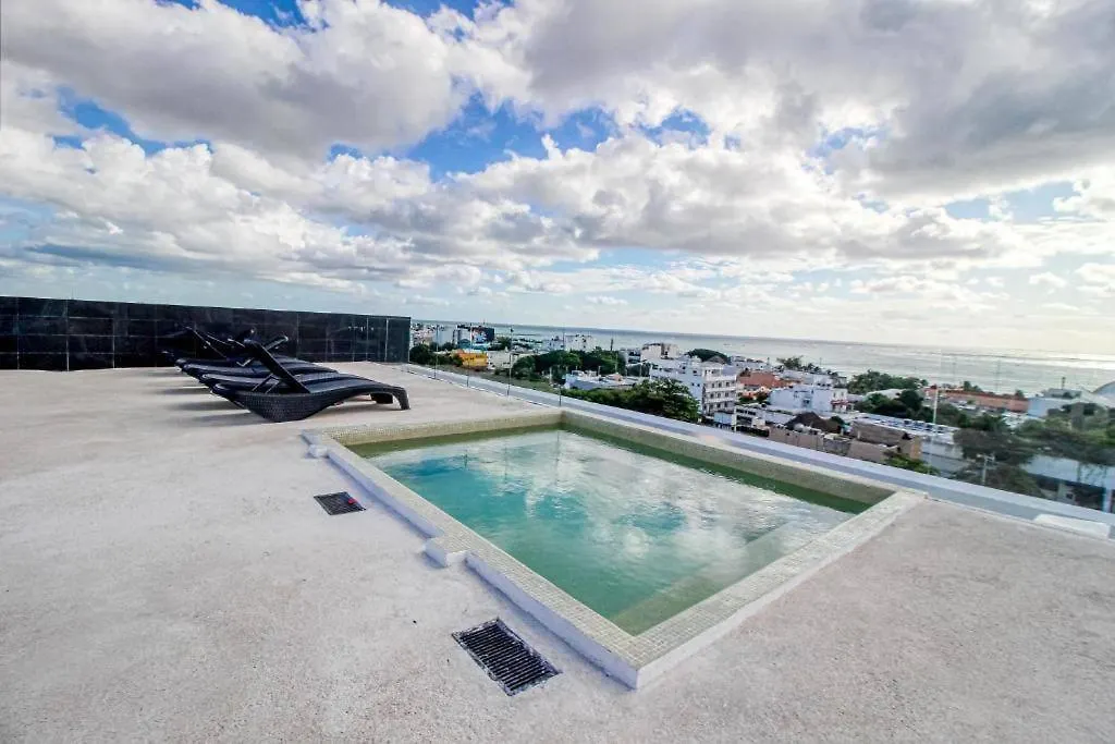 Playa Del Carmen Ocean View The Caribbean Sea Apartment