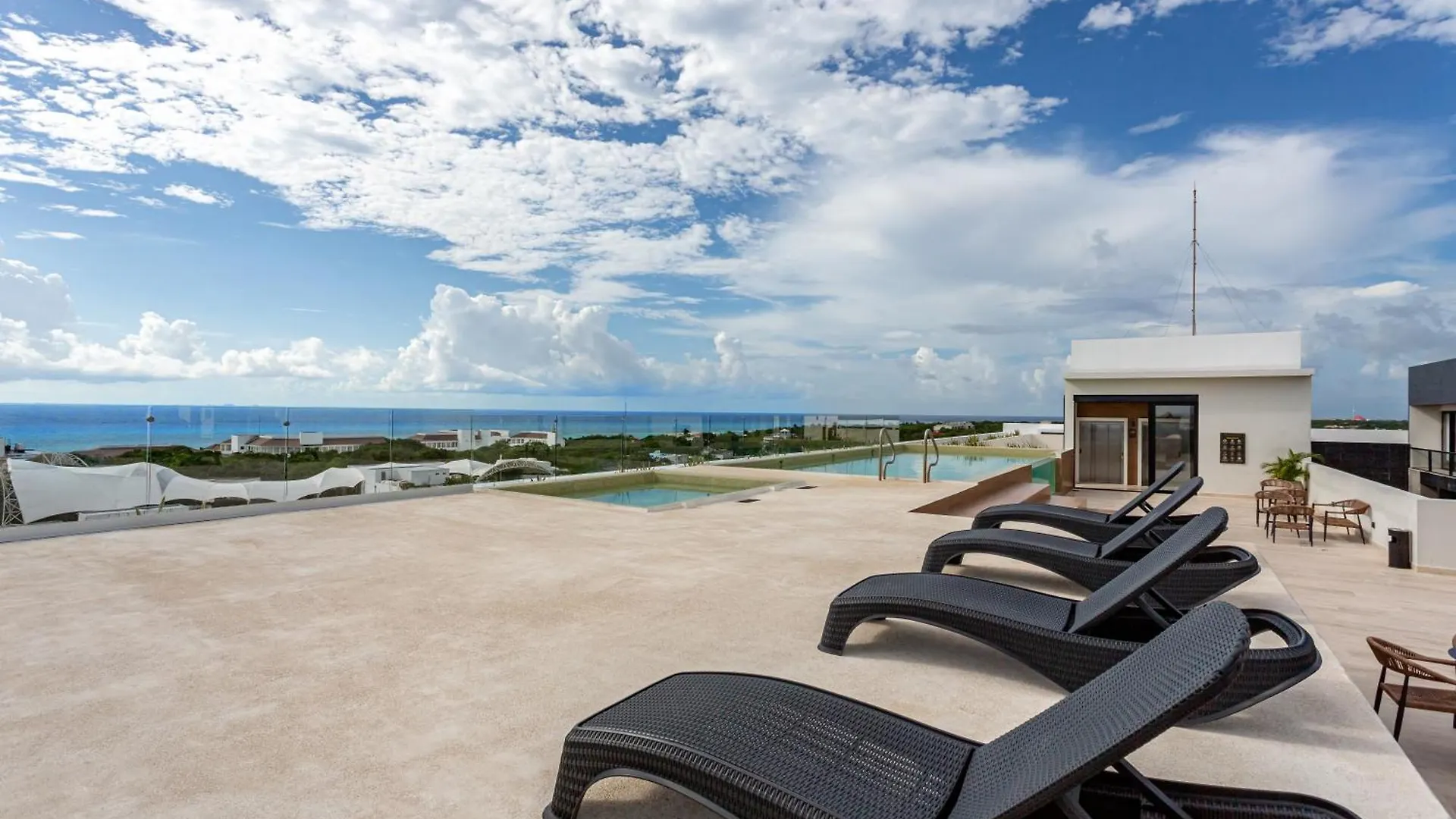 Playa Del Carmen Ocean View The Caribbean Sea Apartment